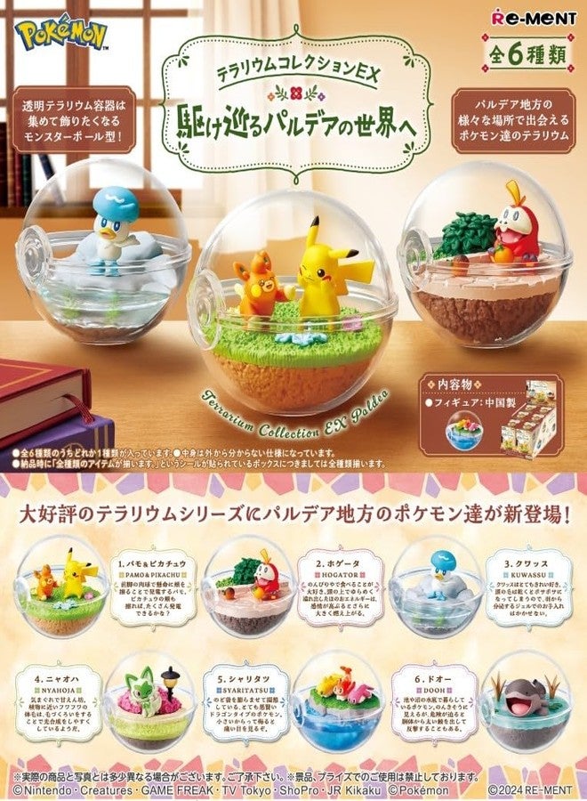 re-Ment: Pokémon Terrarium Collection EX To The World Of Paldea Series Blind Box - Image 2